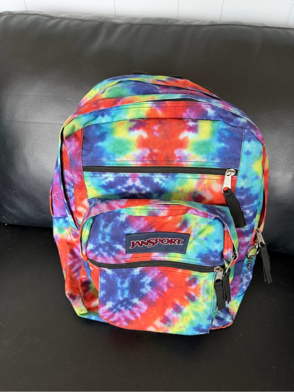JanSport Tie-Dye Pattern Backpack